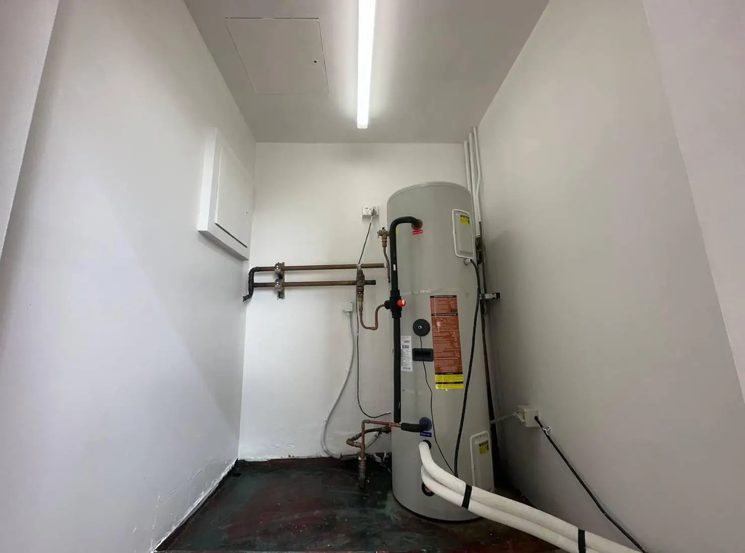 After the mold is treated